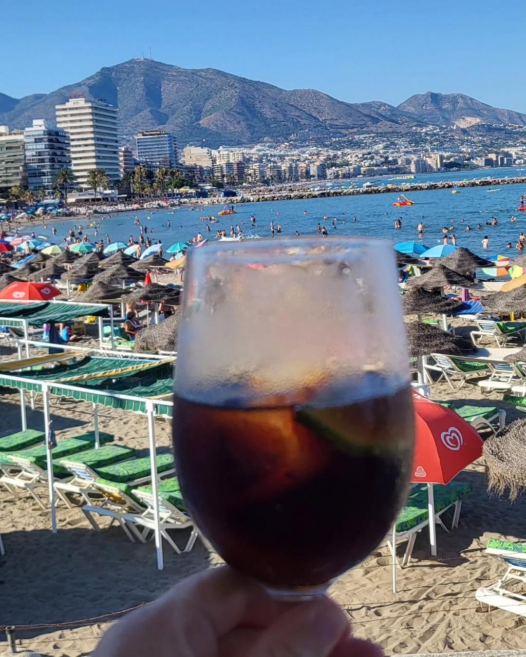 Fuengirola ravintola rannalla