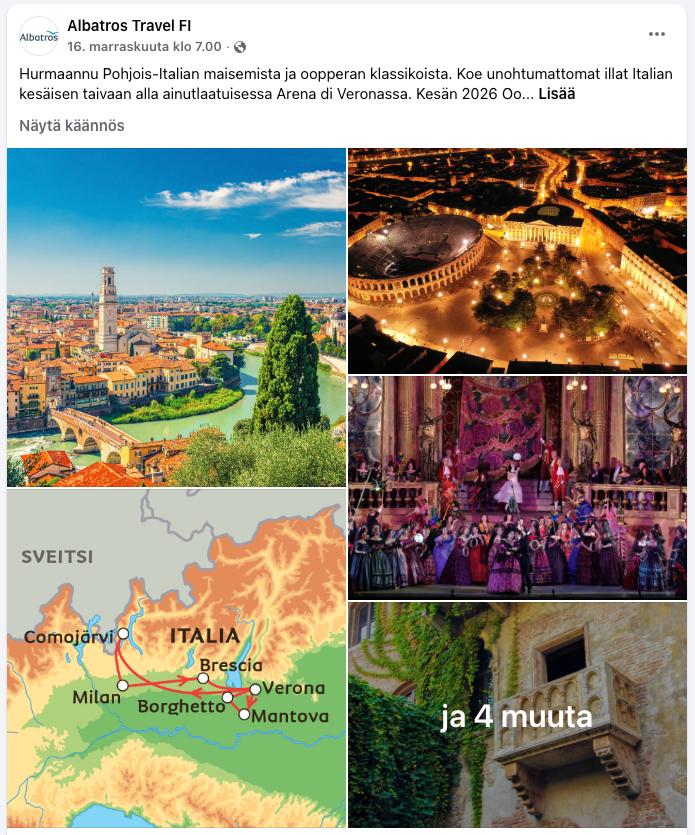 Albatros Travel kokemuksia